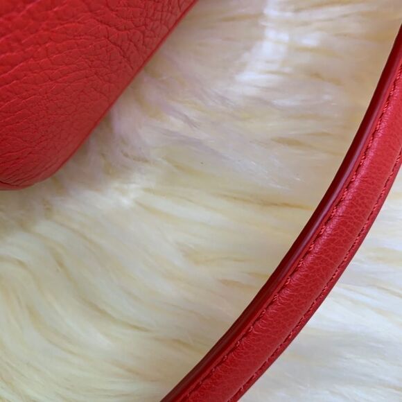 Coach Pebbled Cardinal Leather Kelsey Handbag - Picture 2 of 15